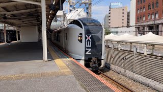 E259系成田エクスプレス 千葉駅発車シーン