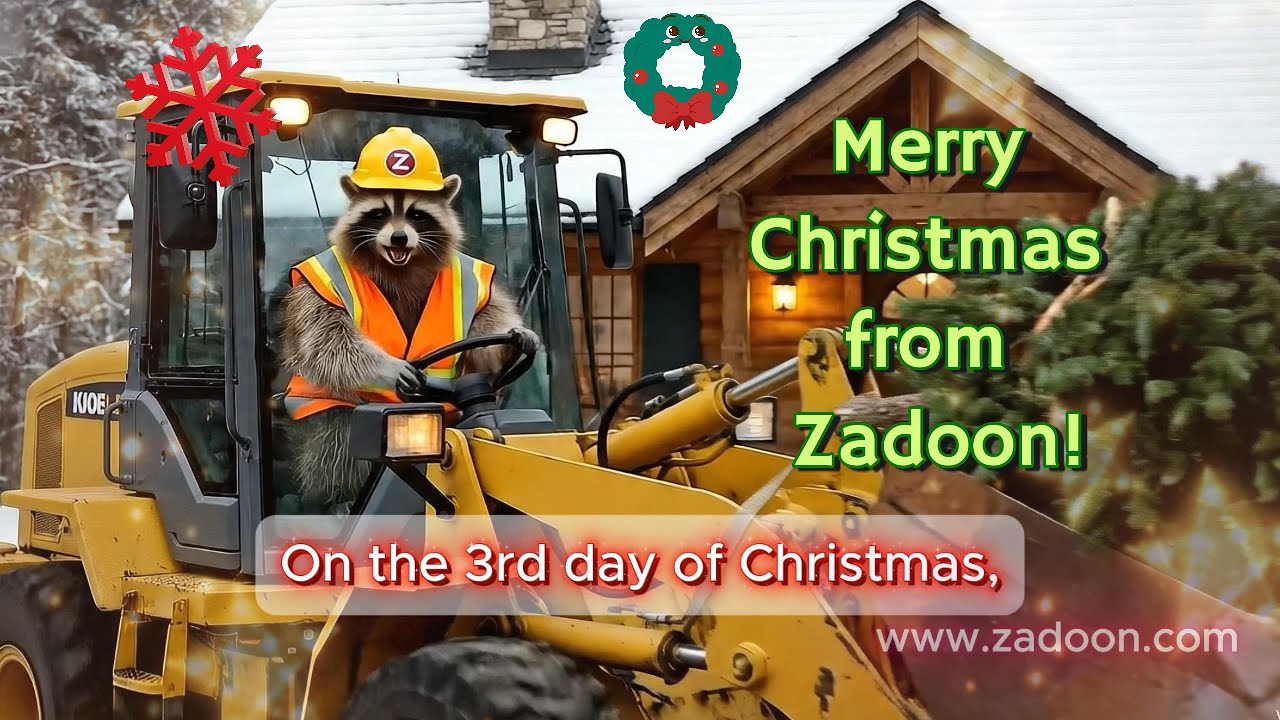 Day 3 of Christmas: More Heavy Equipment Highlights from Zadoon!