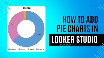 Looker Studio Tutorial: Creating Pie Charts for GA4 Dashboards