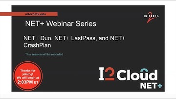 NET+ Duo, NET+ LastPass, NET+ Crashplan