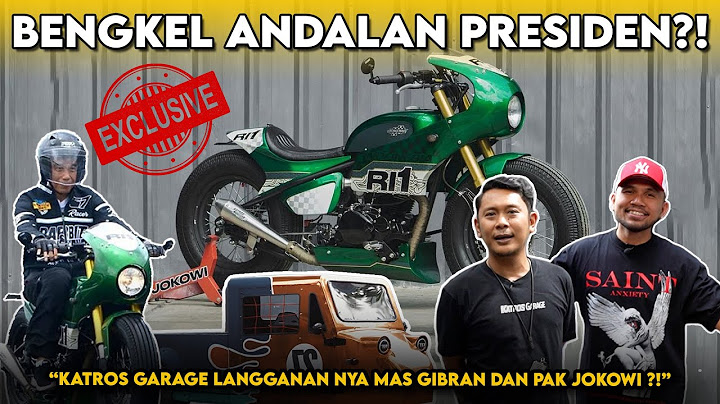 GELEDAH KATROS GARAGE, BENGKEL LANGGANANNYA PRESIDEN⁉️