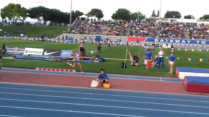 Kaitlyn Merritt 11'9 @ 2015 State Finals