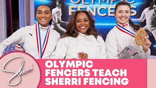 Olympic Fencers Teach Sherri Fencing  | Sherri Shepherd