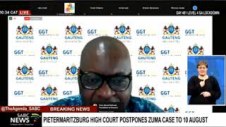 Gauteng Unrest | Dialogue with premier David Makhura on the recent violence and looting, Pt 2