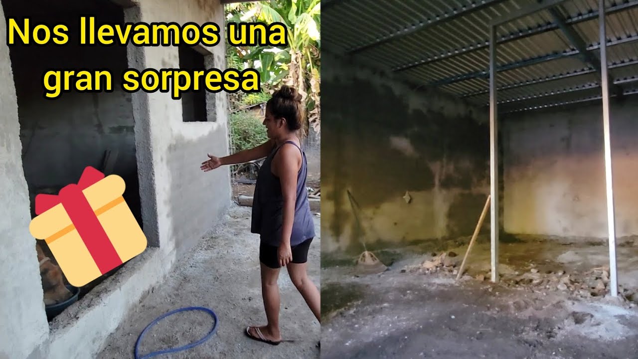 VEAN LA SORPRESA QUE NOS ENCONTRAMOS ESTA MAÑANA EN LA CASITA...