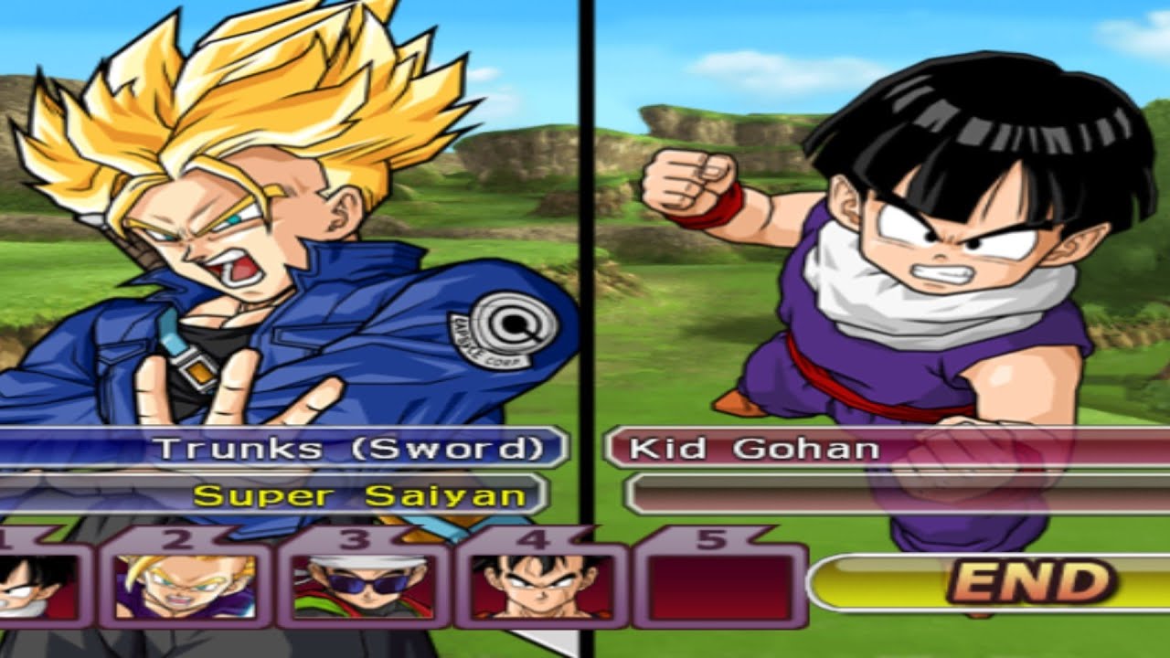 Trunks Vs Gohan Dragon ball z budokai tenkaichi 3 Wii gameplay - YouTube