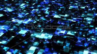 Famous Futuristic Digital Data Stream Flow in Blue Cyberspace Network - IncrediVFX - AVloops Wealth