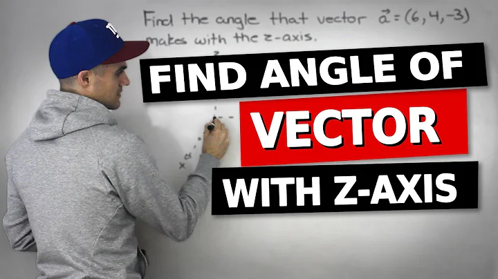 MCV4U - Angle between Vector and Coordinate Axis - Applications of Vectors Test 1