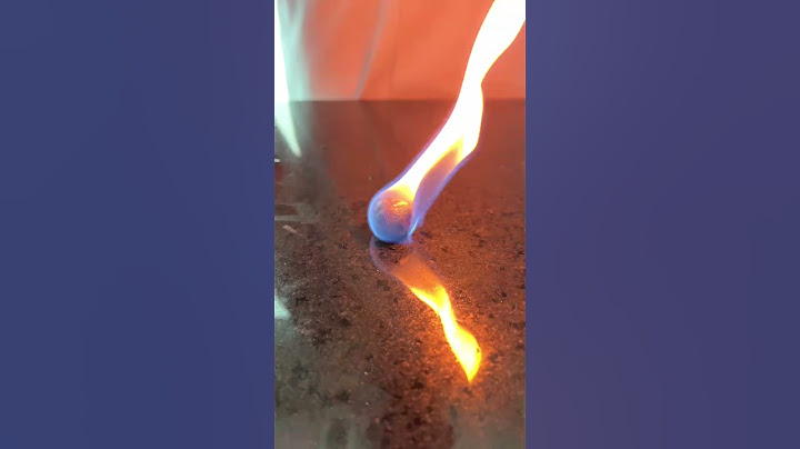 🔥 Fogo que não queima?!? #química #enem #fogo #fire #shorts