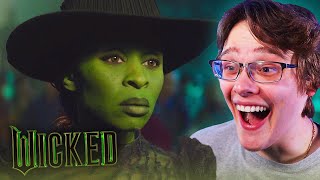 WICKED (2024) Official Trailer REACTION!