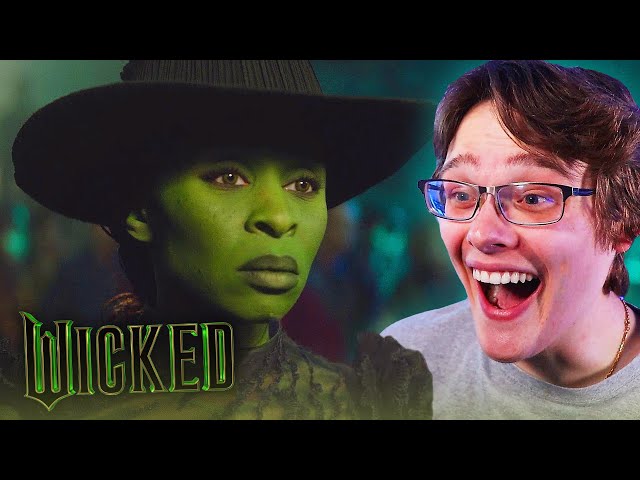 WICKED (2024) Official Trailer REACTION! class=