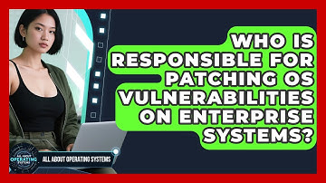 Who Is Responsible for Patching OS Vulnerabilities on Enterprise Systems?