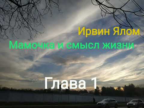 И. Ялом "Мамочка и смысл жизни". Глава 1