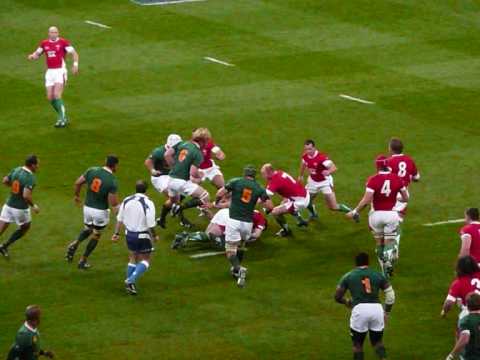 Wales v South Africa at Millenium Stadium 08/11/08