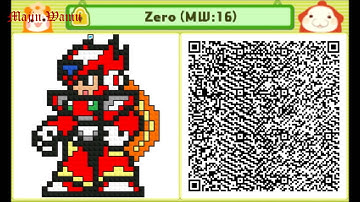 Pushmo: Zero From Mega Man X Custom Level 16 QR Code