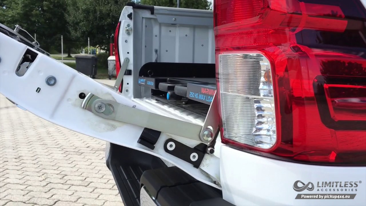Limitless Accessories Tailgate assistant for Toyota Hilux Revo by