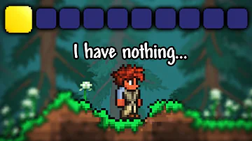 What if you Started off with NOTHING in Terraria?