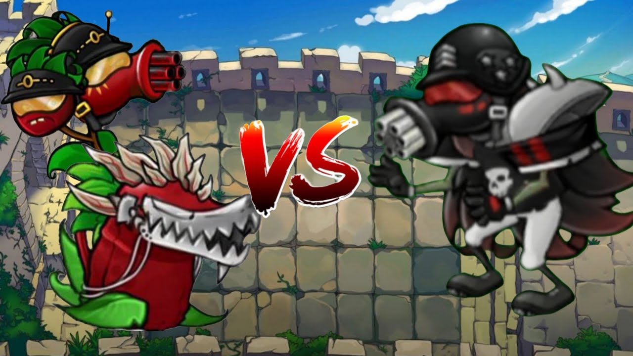 PvZ Fusion Version 2.4 : New Buff Ultimate King Cherry Team Vs All ...