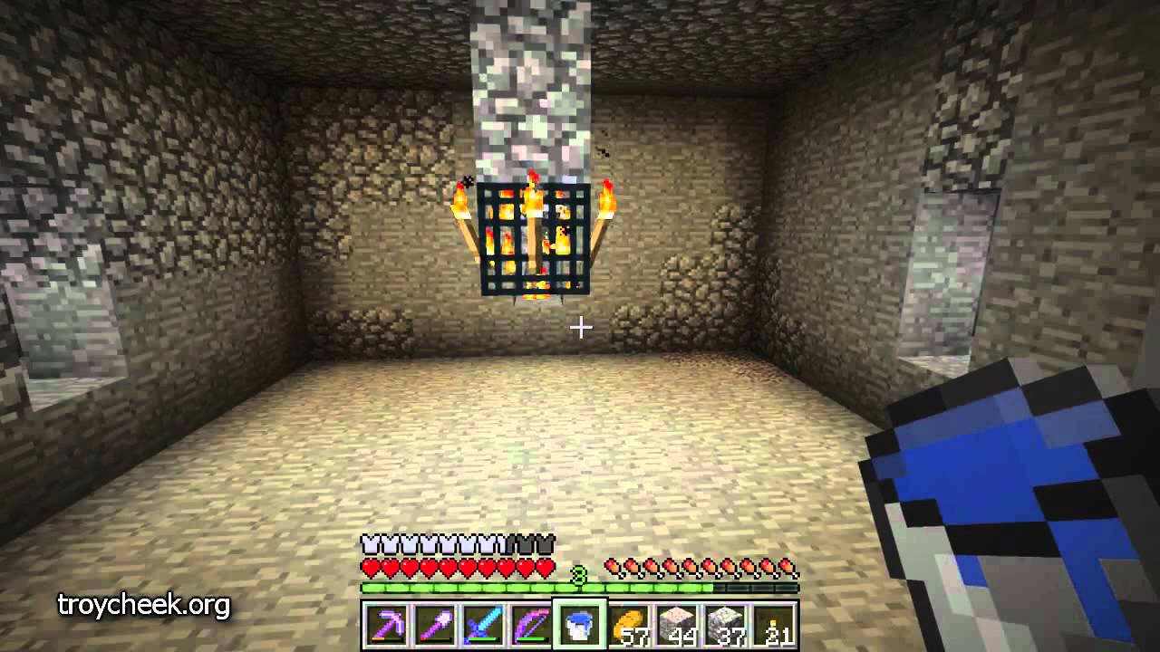 Yet Another Skeleton Trap [Minecraft 194] - YouTube