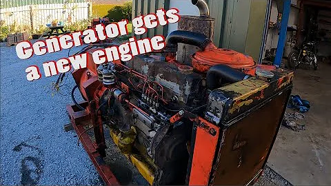 Restoring a 1980's Ford Diesel Generator