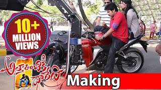 Attarintiki Daredi Movie Making || Rowdy's Chasing After Shopping Scene