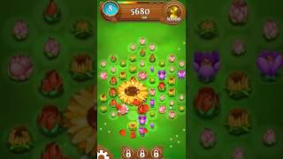 Blossom Blast Saga Level 3 - No Boosters - Score 28520 screenshot 4