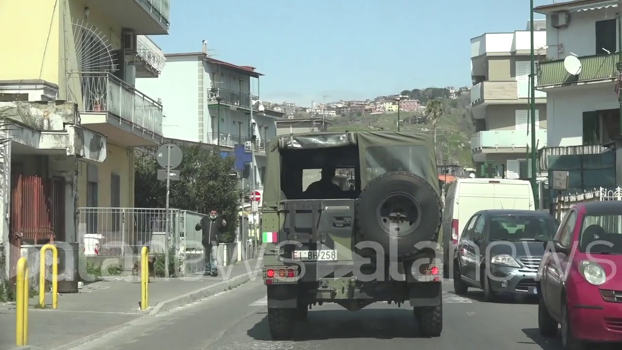 CV, a Napoli controlli per le strade con polizia ed esercito