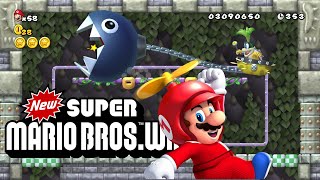 New Super Mario Bros Wii *FULL PLAYTHROUGH!!* [World 5: ALL STAR COINS!!] - 100% Game