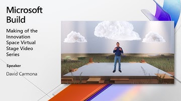 Making of the Innovation Space virtual stage video series