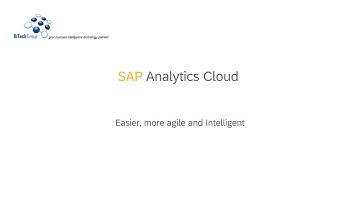 SAP Analytics Cloud - Augmented BI & Voice