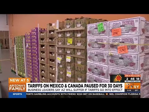 Business leaders in Arizona concerned about potential trade war