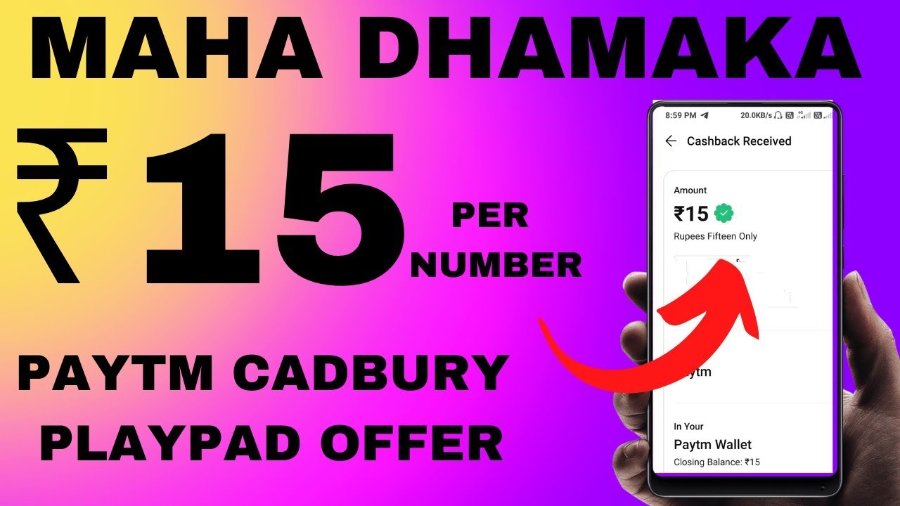 PAYTM NEW HIDDEN LOOT OFFER | ₹15 CASHBACK FOR ALL USER | NEW LOOT OFFER TODAY | PAYTM PLAYPAD OFFER