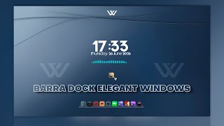 PERSONALIZAR WINDOWS 11 BARRA DOCK ELEGANTE
