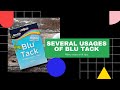 Several usages of Blu Tack | How to use Blu Tack | Blu tack uses | Multipurpose uses of Blu Tack