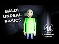 GECE YARISI OKULDAYIZ! - Baldi's Unreal Basics (Remake)