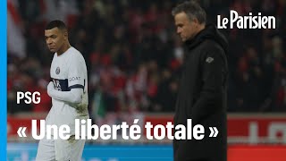 Mbappé « a une liberté totale » sur le terrain, affirme Luis Enrique après Lille-PSG