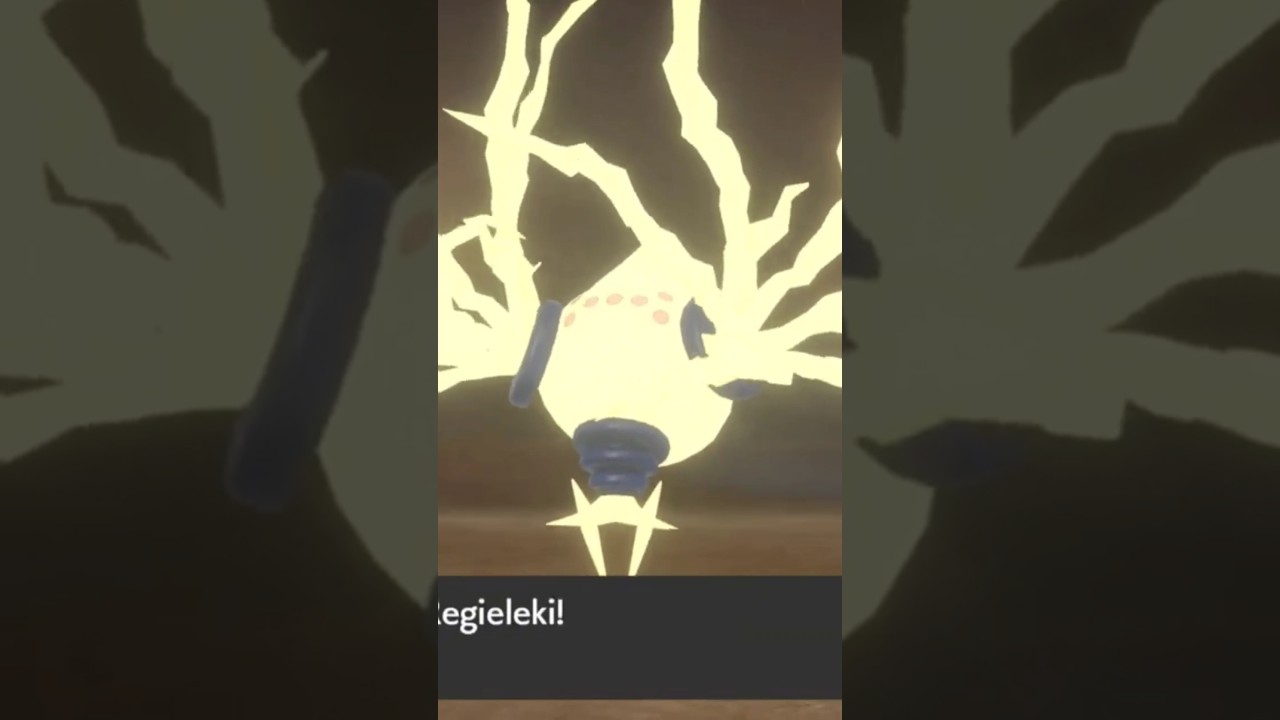 Regieleki Legendary Battle Animation! - Pokémon Sword: The Crown Tundra