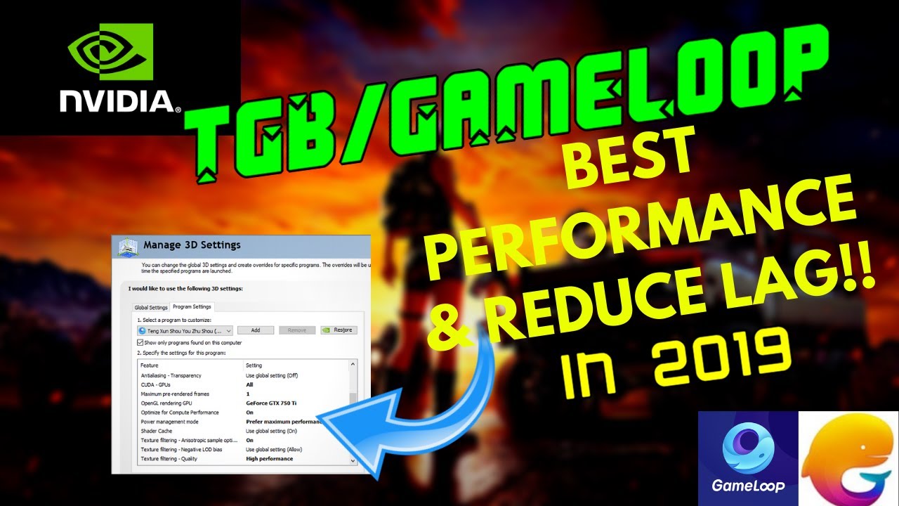 How To Optimize Your Nvidia Control Panel For Pubg Moble In 19 Best Performance Reduce Lag Youtube