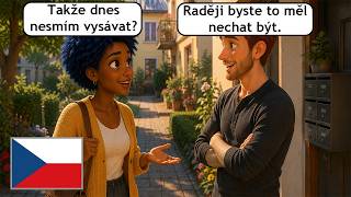 Lesson 32 | Czech Dialogues A1–A2 for Beginners | Everyday Conversations screenshot 3
