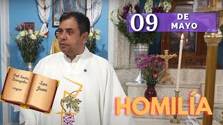 EVANGELIO DE HOY jueves 9 de mayo del 2024  Padre Arturo Cornejo