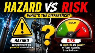 HAZARD vs RISK: Most People Get This Wrong! or 🚨 Hazard vs Risk Explained in 2 Minutes 