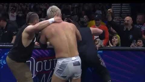 Bryan Danielson/ Darby Allen & FTR Vs The Elite! With Final Countdown Playing in the whole Arena.