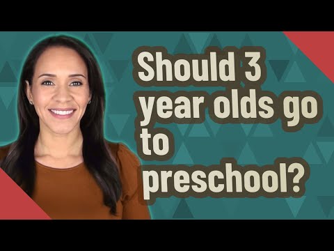 Video: Should A Child Attend Kindergarten
