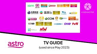 Astro TV Guide (used since May 2023)