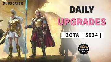 Dagelijkse upgrades | Zota 5024 | King Of Avalon