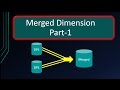How merged dimension works  sap businessobjects