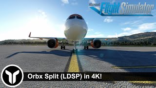 [MSFS] 4K Approach & Landing into ORBX Split, Croatia (LDSP) | EasyJet A320 Neo