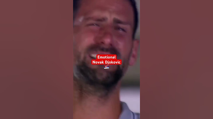 Novak Djokovic EMOTIONAL during Serbia celebration 🇷🇸 🙌 🥹 #Djokovic #NoleFam
