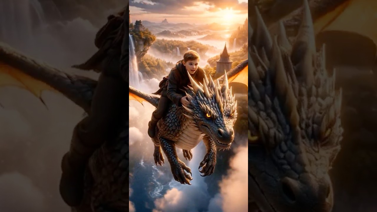 He Rode a Dragon…And Returned Home Changed 🐉✨| Cinematic Fantasy Story 