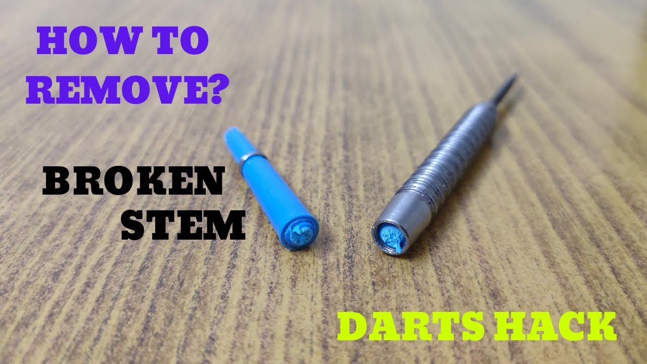 Darts | Stuck Nylon Stem Removal | Broken Shaft Solution | Easy at Home Trick